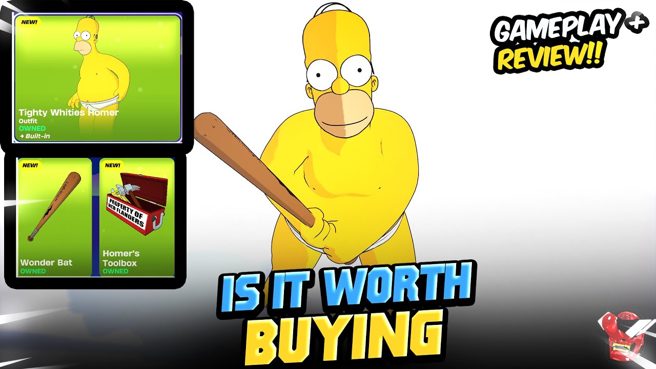*НОВЫЙ* набор скинов ГОМЕРА СПИМПСОНА (Tighty Whiteies)!! | Подробный обзор | Игровой процесс | П...