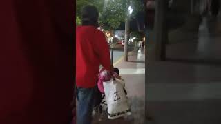paseando de noche por  el centro de Ayotlan Jalisco México#