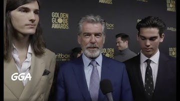 80 Days to 80th Golden Globes: Ambassadors Dylan & Paris Brosnan