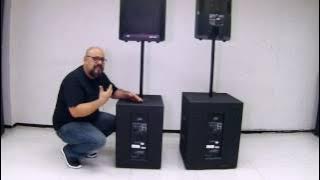 Peavey DM 115 SUB-DM118 SUB - Review en español