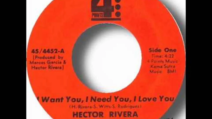 Hector Rivera & The Latin Renaissance - I Want You, I Need You, I Love You 1969