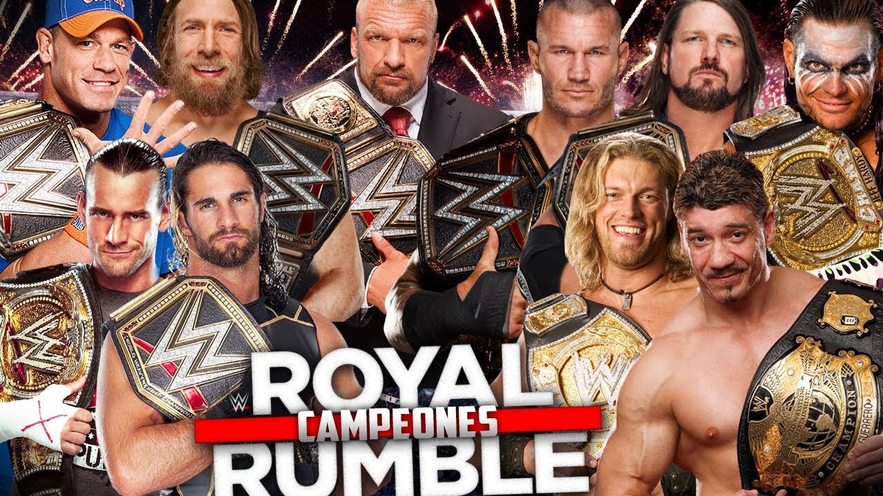 ROYAL RUMBLE DE CAMPEONES DE WWE | WWE2K18 ROYAL RUMBLE