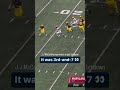 Jj mccarthy improvises to get the michigan first down  big ten football