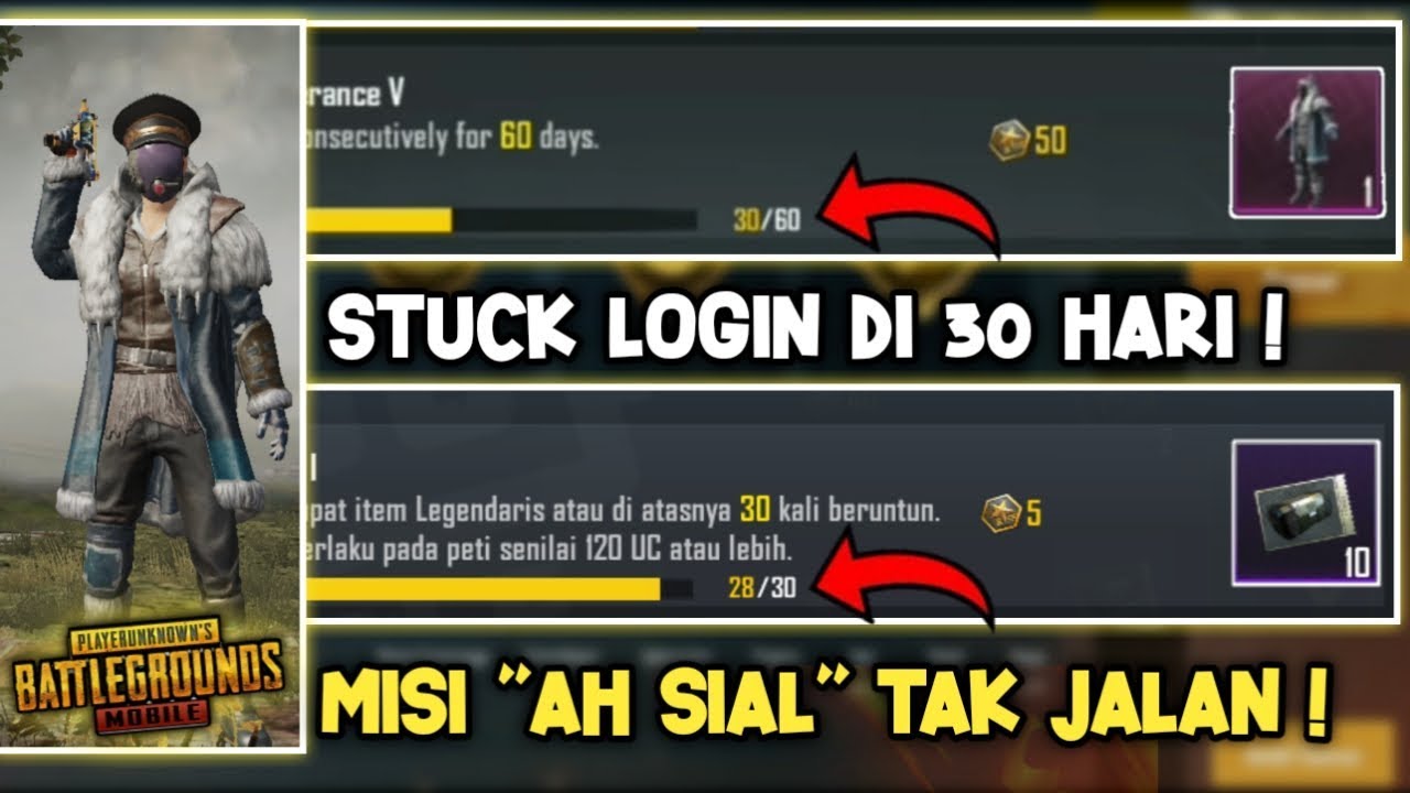MISI JINXED (AH SIAL) I ACHIEVEMENT PUBG MOBILE INDONESIA by ... - 