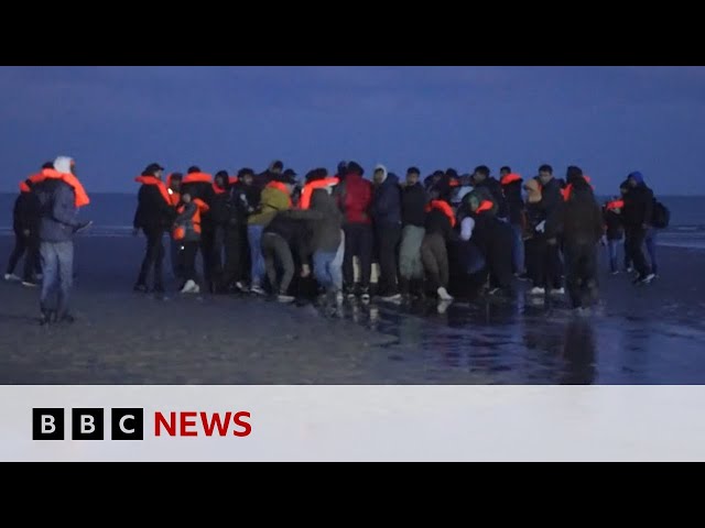 Channel migrant deaths: Three arrested in connection | BBC News