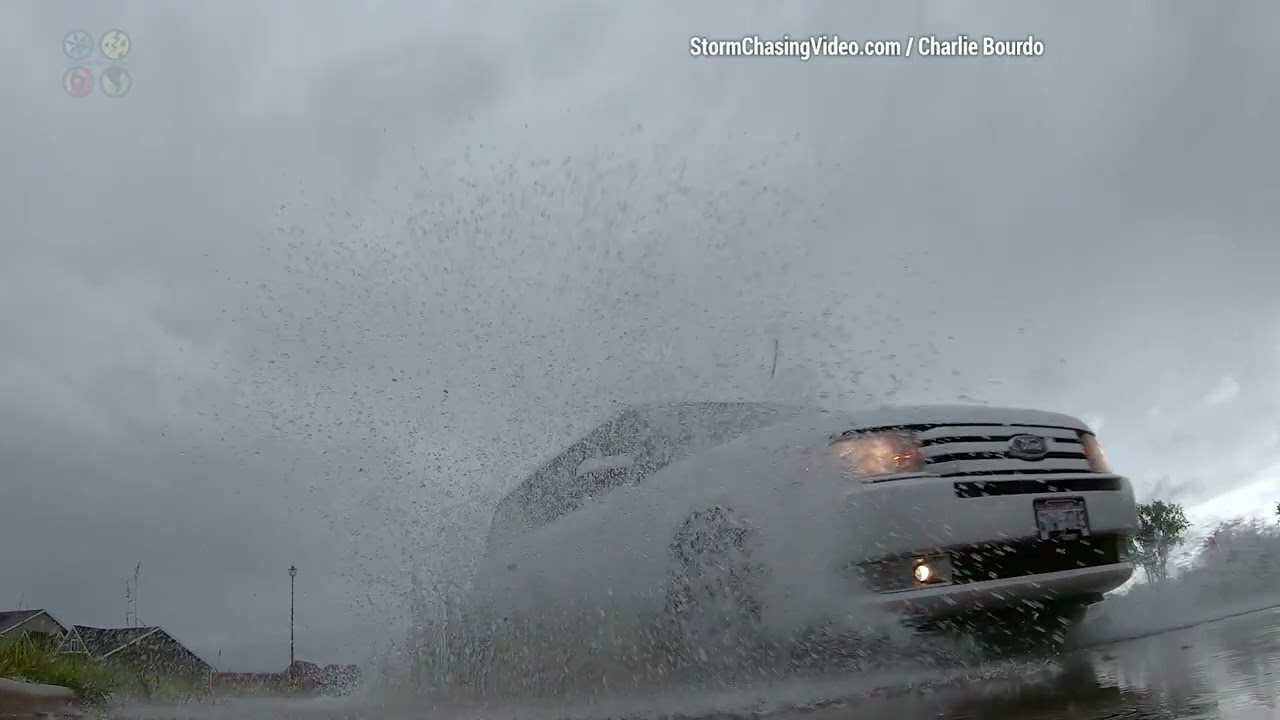 Heavy rain causes minor flooding in Summit Wisconsin - 8/14/2023