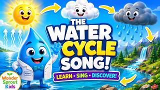 The Water Cycle Song! 💧☀️☁️ | Science Song for Kids