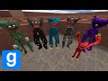 Surviving The All Skin Huggy Wuggy Monster Poppy Playtime | Garry's Mod Gmod