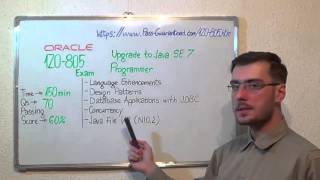 1Z0-805 – Oracle Exam Upgrade to Java Test v8 Questions