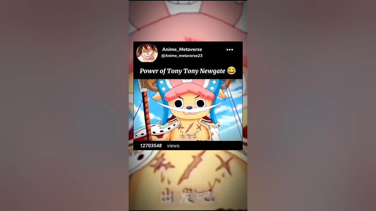 Tony Tony Newgate π #onepiece #luffy #chopper #whitebeard #shorts Tony Tony Newgate π #onepiece #luffy #chopper #whitebeard #shorts