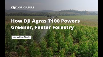 How DJI Agras T100 Powers Greener, Faster, More Efficient Forestry