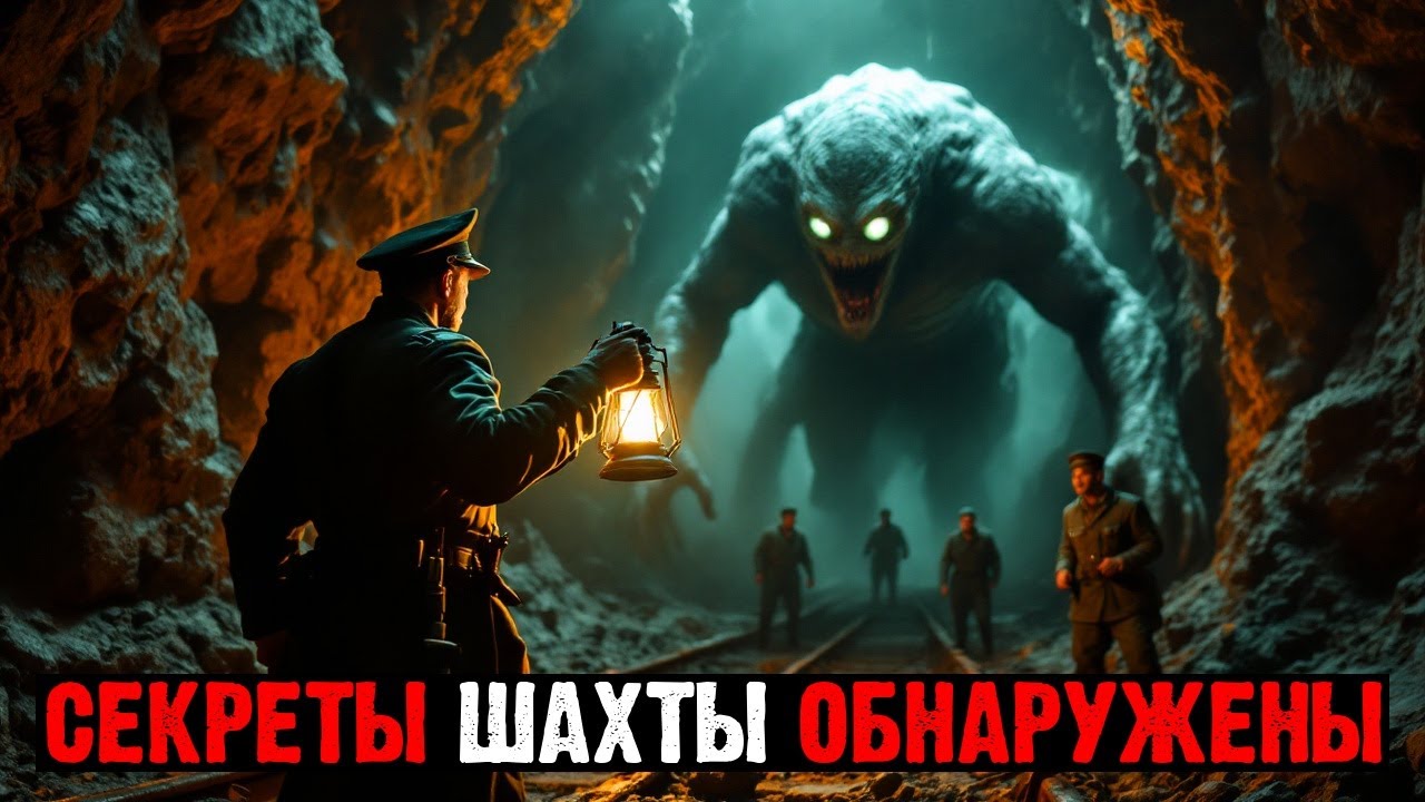 Экспедиция НКВД ВСТРЕЧАЕТ НЕИЗВЕСТНОЕ СУЩЕСТВО В ЗАБРОШЕННОЙ ШАХТЕ