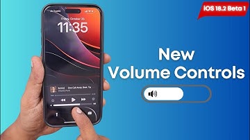 iPhone Lock Screen Volume Control 🔥 is Back! | iOS 18.2 Features
