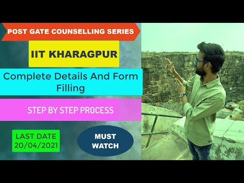 IIT Kharagpur Mtech Form | Complete Details & Form Filling | Post Gate Exam| IIT Kharagpur|GATEguide