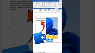 Draw Text Box over Picture in MS Wrod | Write over any picture. #msword