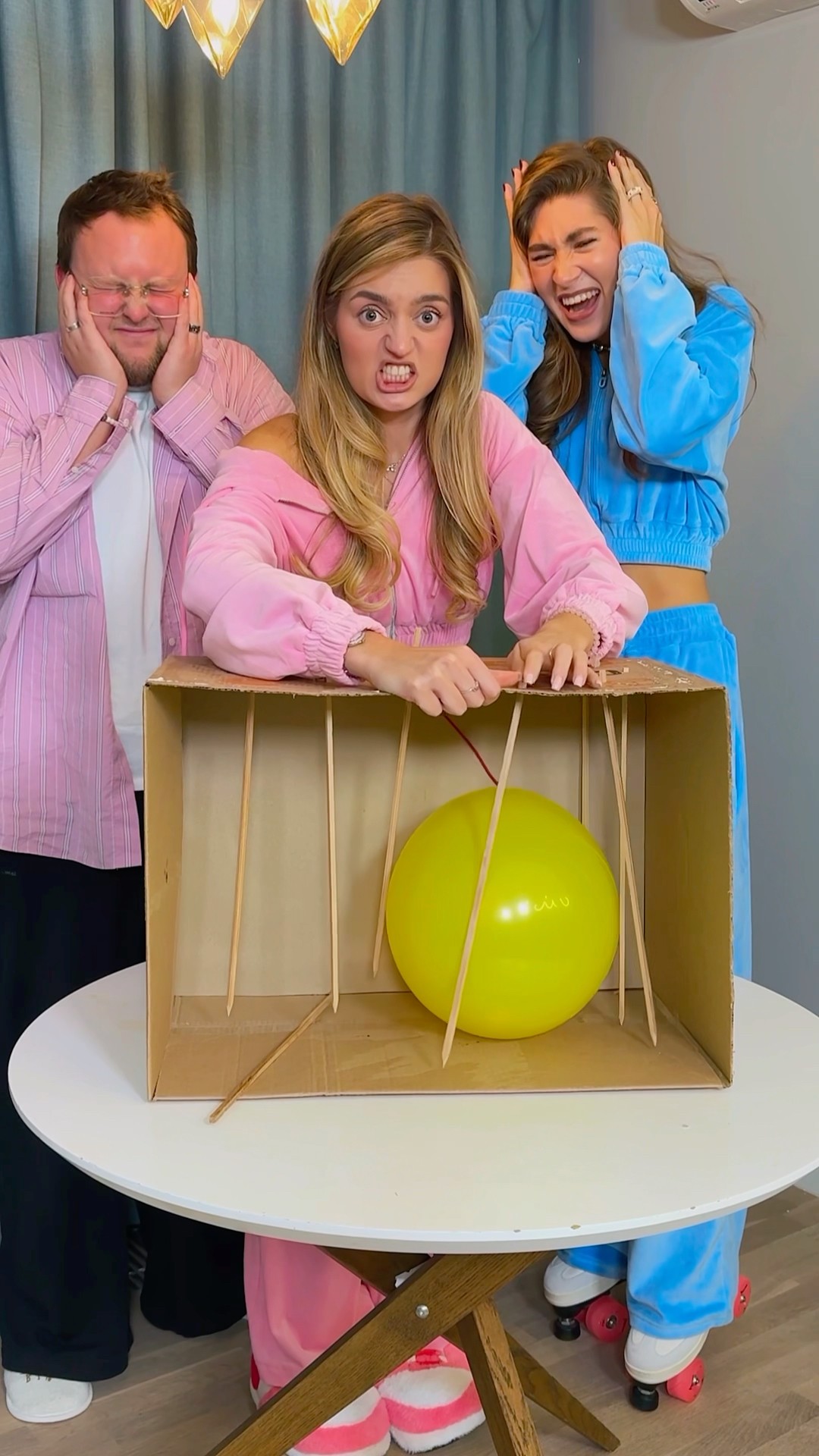 Who burst the balloon????
