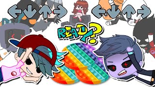 Fnf Characters Tournament Pop-It Battle Friday Night Funkin Animation Compilation 3