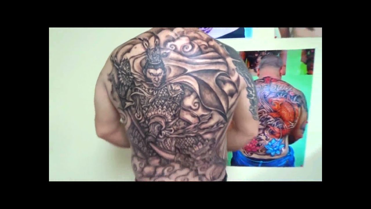 Wu Kong Monkey King Full Back Cover Up With Phoenix Tattoo Video Anna Hang Tattoo