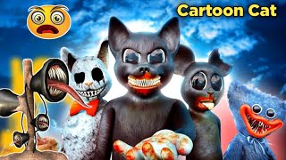 Siren Head vs Cartoon Cat - The Scariest Face-off in Horror History!