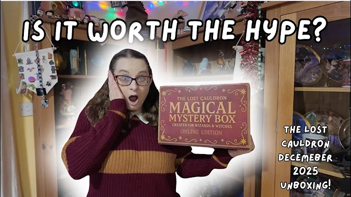 The Lost Cauldron Did It AGAIN! December 2025 Mystery Box Unboxing