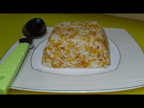 لو عملتي الرز بالطريقه دي عمره ميعجن منك ابداا الرز حبه وحبه مفلفل ولذيذ جدا