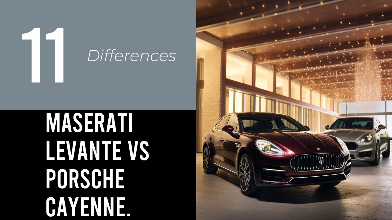 Maserati Levante vs Porsche Cayenne. YouTube