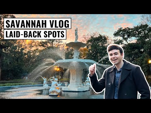 Exploring SAVANNAH, GA’s Quieter Historic Spots [vlog]