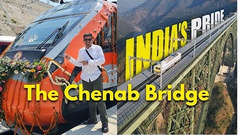 The Chenab Rail Bridge | Connecting Kashmir | #rslive | #4k | Chenab Bridge