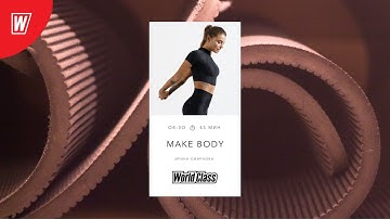 MAKE BODY с Ириной Смирновой| 10 января 2023 | Онлайн-тренировки World Class