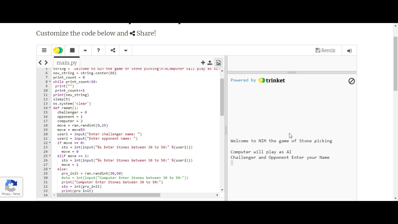 Python code for NIM - YouTube