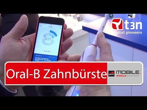 Mit dem Smartphone gegen Zahnbelag -- Oral-B Bluetooth-Zahnbürste ausprobiert [MWC 2014]