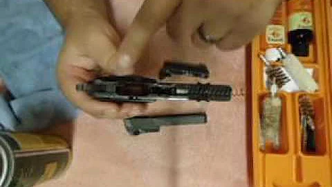 Breakdown and cleaning of the Phoenix Arms HP22A