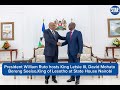 President Ruto Hosts King Letsie III of Lesotho at State House