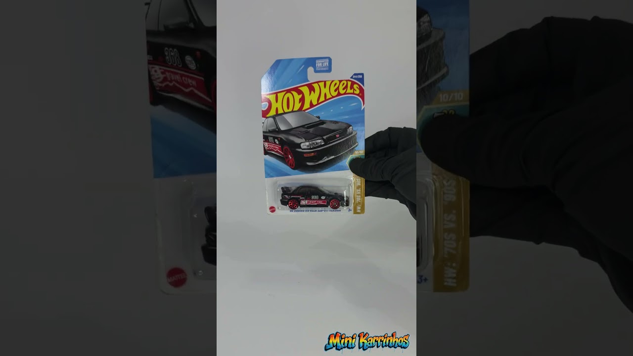 '98 SUBARU IMPREZA 22B - Exclusivo Dollar Tree(HW 70s VS 90S)