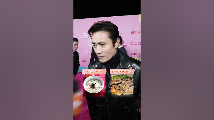 Squid Game's Lee Byung-Hun Plays This Or That: Korean Food