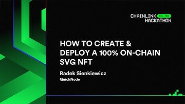 QuickNode: How To Create & Deploy a 100% On-Chain SVG NFT