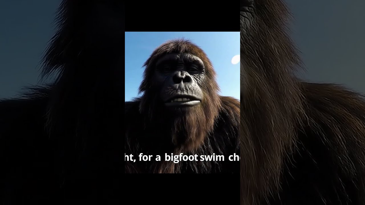 Bigfoot Forages For Mushrooms On His VLOG Veo 3 Ai