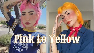 From Pink hair to Arctic Fox Cosmic Sunshine.