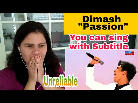 Dimash KUDAIBERGEN Passione —  Ordinary singer React with English translation feel free to sing!