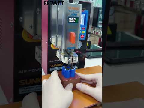 Brand new 18650 3.2V-3.6V BATTERY welding line #batteryfactory #battery #diy