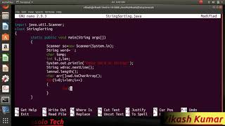 Java:// Java Program to Sort Word in String