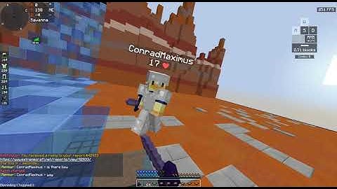 ExtremeCraft - Hacker #2482 Name: conradmaximus Hacks: Kill Aura