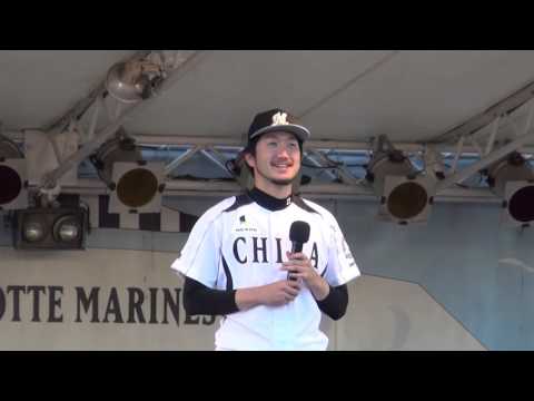 【千葉ロッテマリーンズ】石川歩ステージヒーローインタビュー