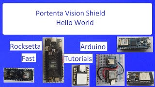 Portenta Vision Shield openMV Hello World