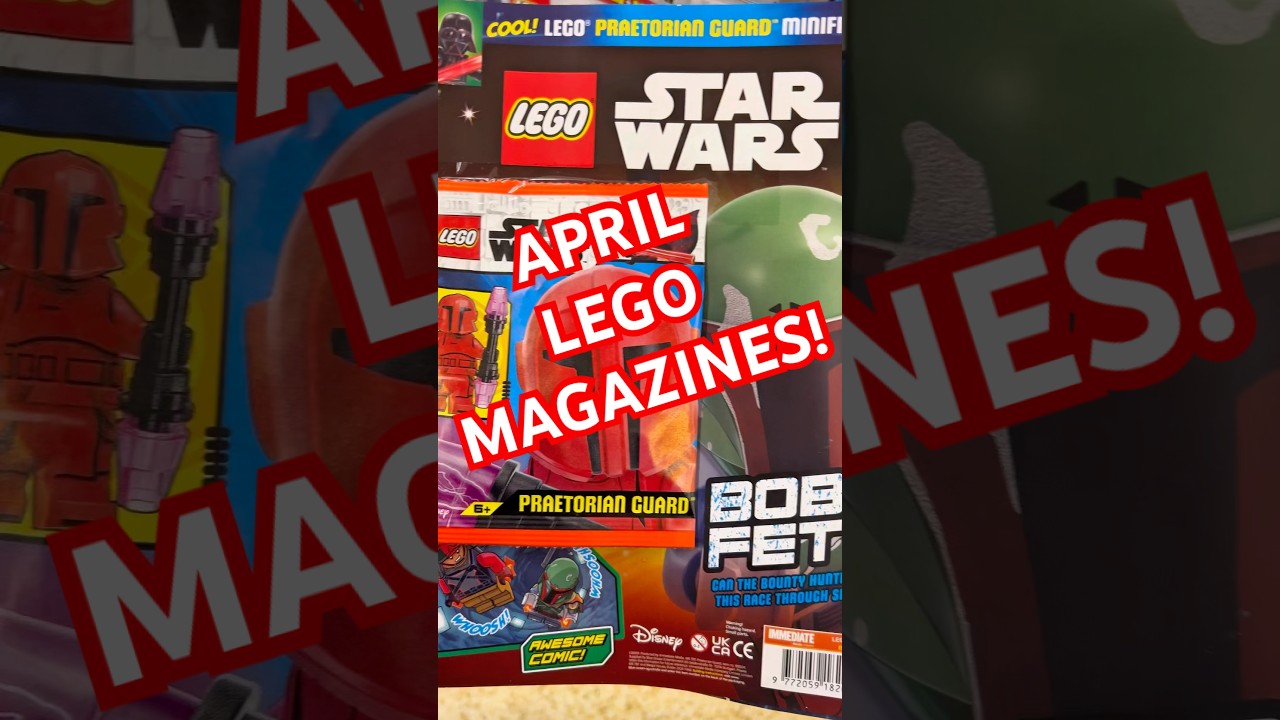 This month’s LEGO magazines are here and they’re looking awesome!