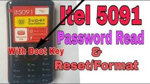 itel it5091 Read Flash FIle || itel it5091 Boot Key+Flash File REad FLash Cm2