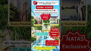 🏮 CHINA DREAM ESCAPE – GUILIN & ZHANGJIAJIE ON SALE NOW! 🏮