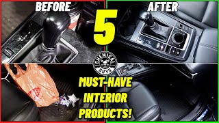 5 Must Have Interior Detailing Products To Restore The Original Look Of Your Ride! - Chemical Guys