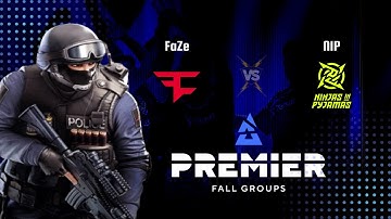 Blast Premier Fall Groups 2024 | Faze vs NIP | CS2 Highlights