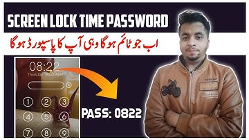 How to set screen lock time Password - Technical Hassan